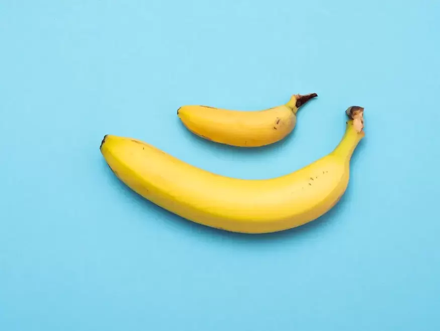 以香蕉为例，阴茎又小又大